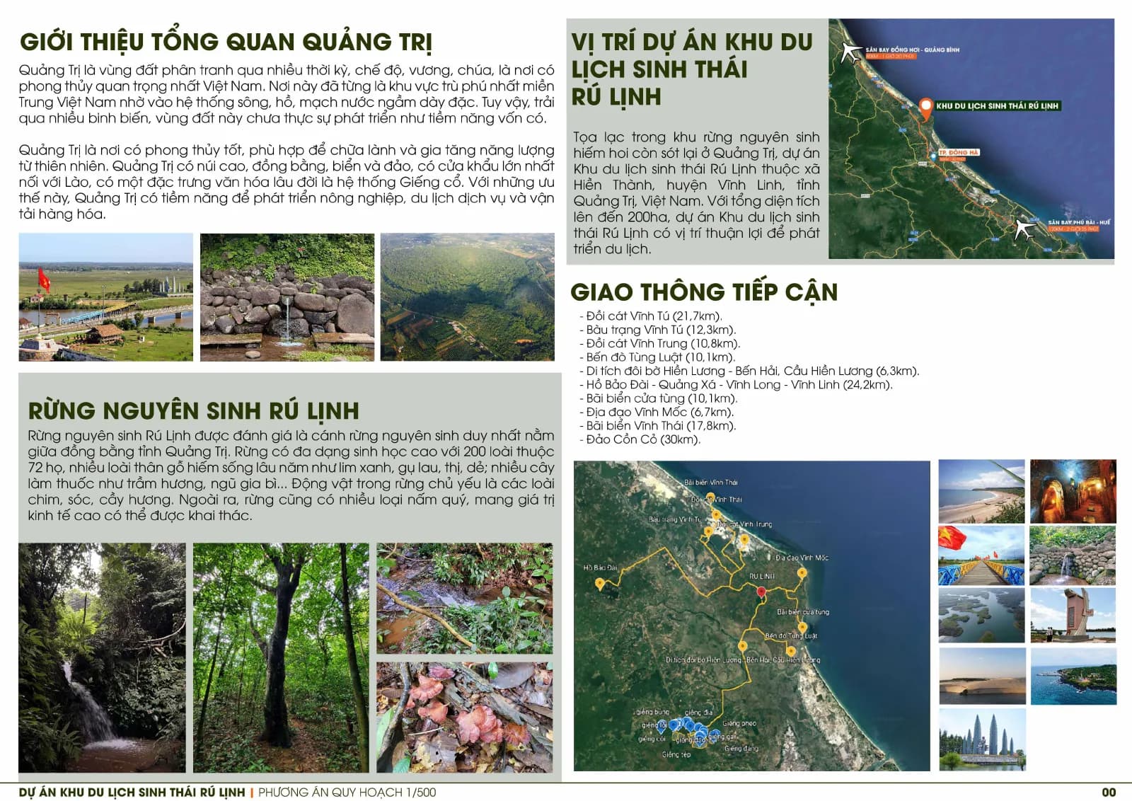 Bản vẽ Khu du lịch sinh thái Rú Lịnh (Quảng Trị), hình 2/12