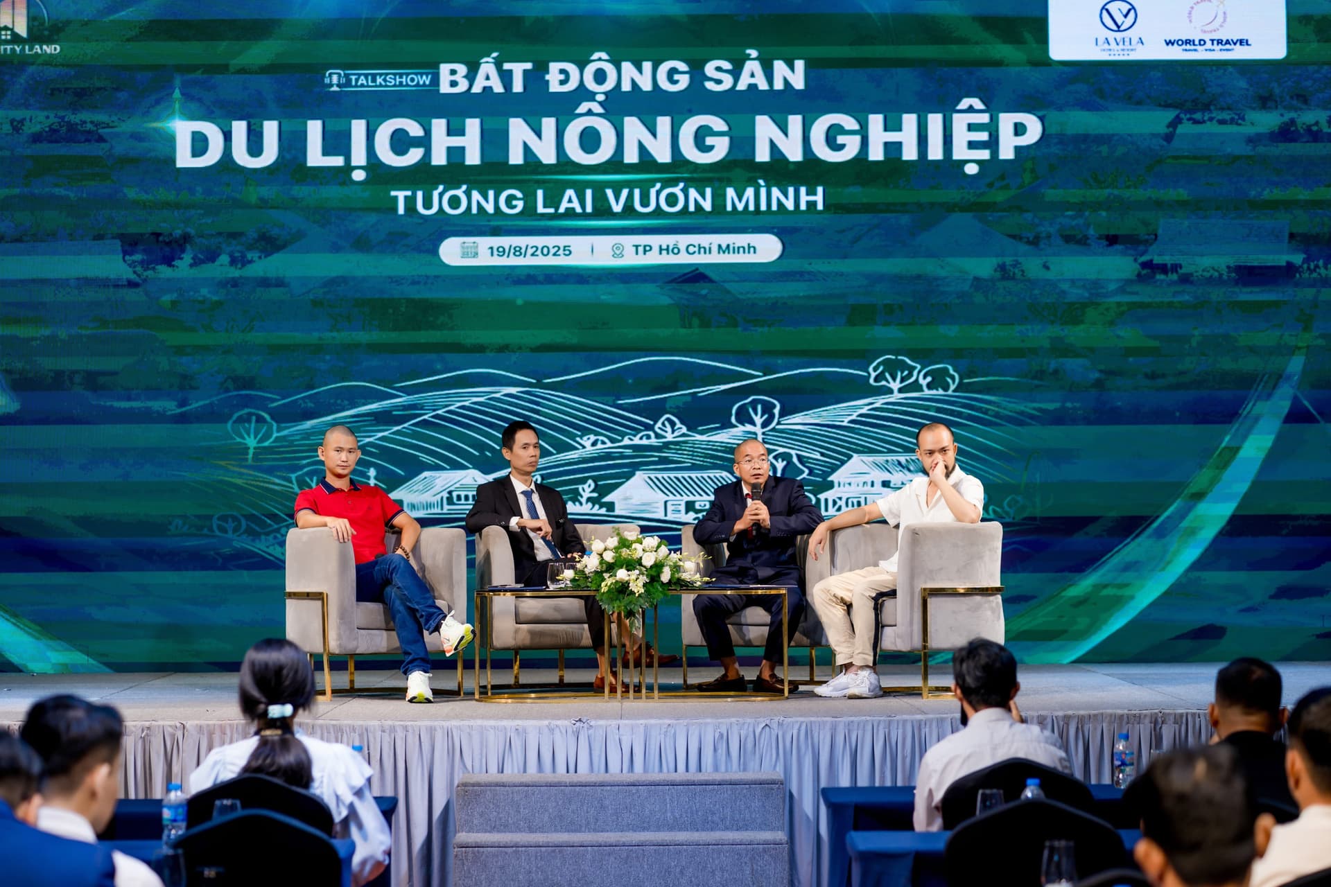 Phạm Thanh Tùng tại talkshow BĐS Du lịch Nông nghiệp